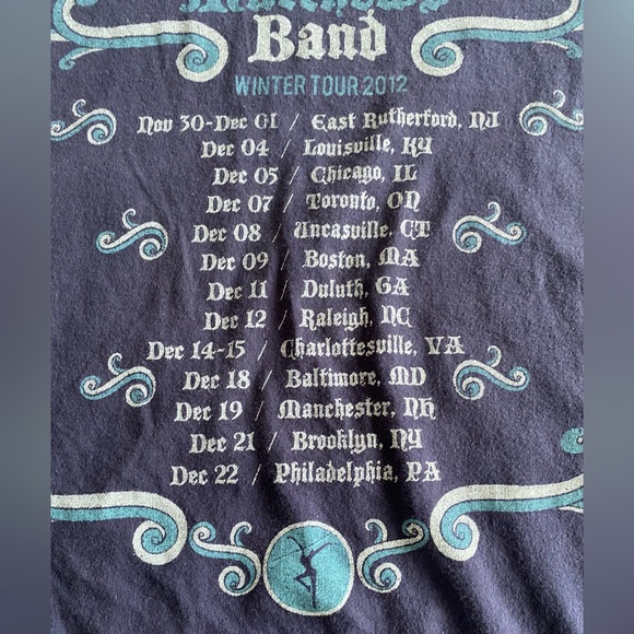 Dave Matthews Band - Winter Tour 2012 long sleeve shirt - tagless (XL) - Picture 7 of 9